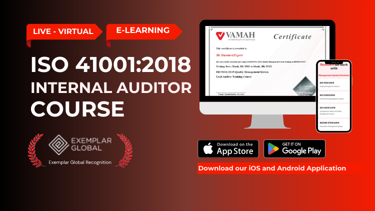 ISO 41001 Internal Auditor Course